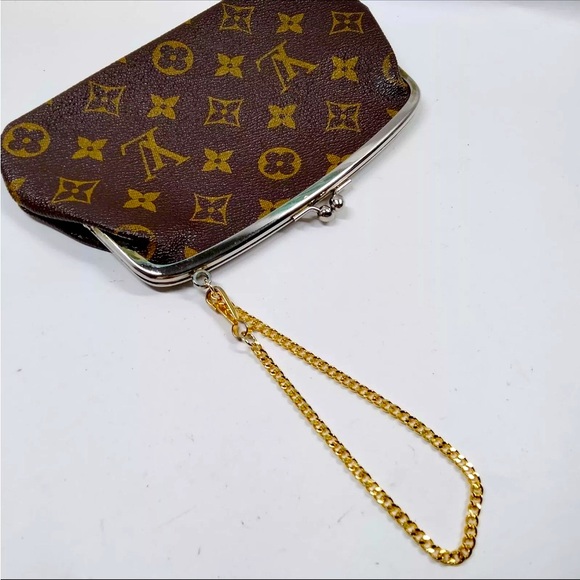 Authentic Louis Vuitton Accessory pouch Bucket pouch Brown Monogram - Picture 7 of 10